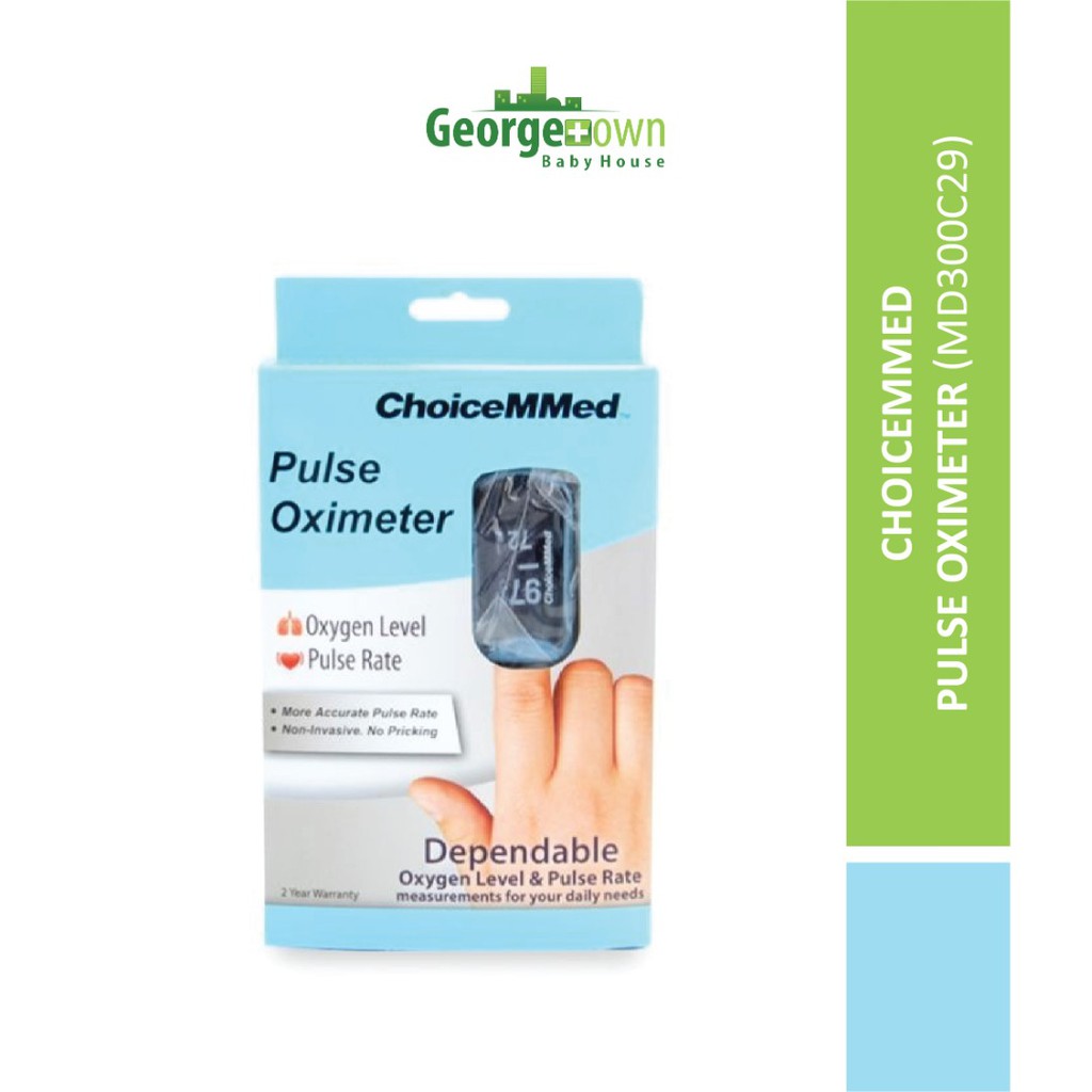 ChoiceMMed Pulse Oximeter (MD300C29) 2 years warranty (New packaging