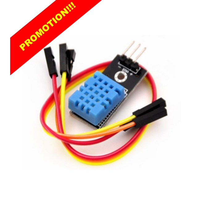 NEVER USED DHT11 TEMPERATURE & HUMIDITY SENSOR MODULE ARDUINO RASPBERRY ...