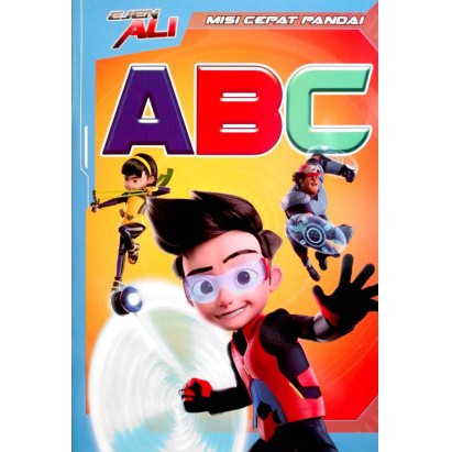 Ejen Ali Misi Cepat Pandai ABC (kenali huruf besar) | Shopee Malaysia
