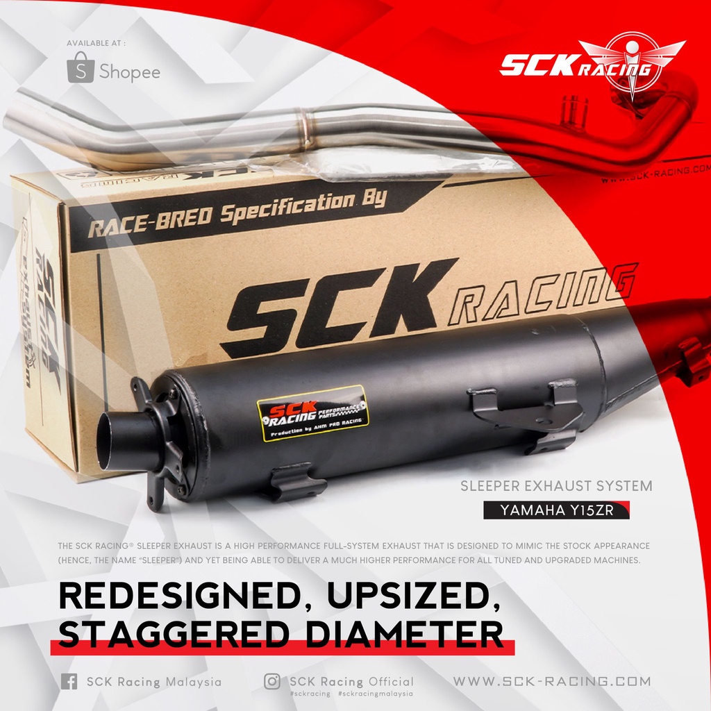 SCK RACING Y15/ LC135 4S 5S/ SYM /Benelli RFS150 SLEEPER STANDARD ...