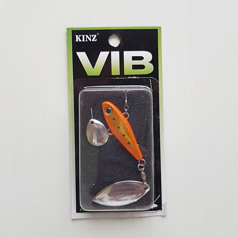 ANH Vib Lure 20g 4.5cm Lead Jig Sinking Spoon Fishing Lures Spinner Baits  A01
