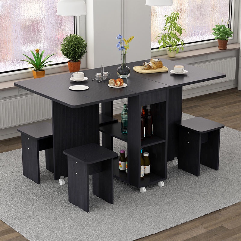 Folding Table Dining Table Household Small Apartment Simple Small Multi ...