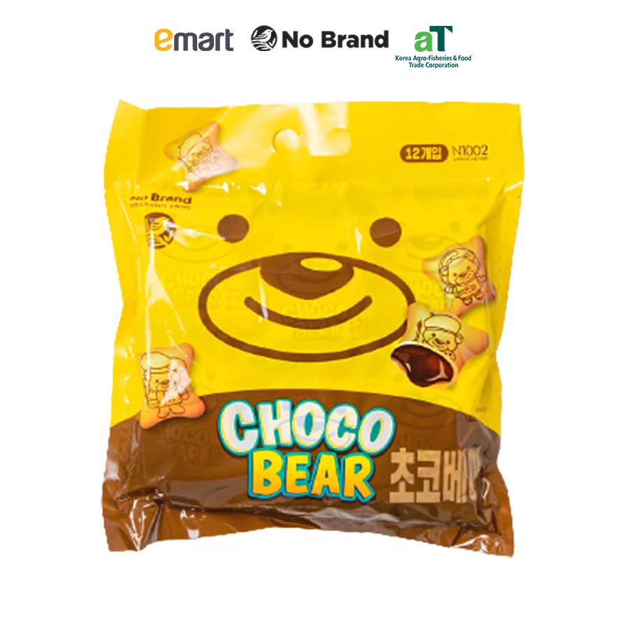 No Brand Chocolate Bear Biscuits 300G (12 packs) - Emart VN