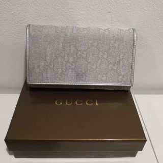 Authentic Repurposed Gucci Wallet keychain