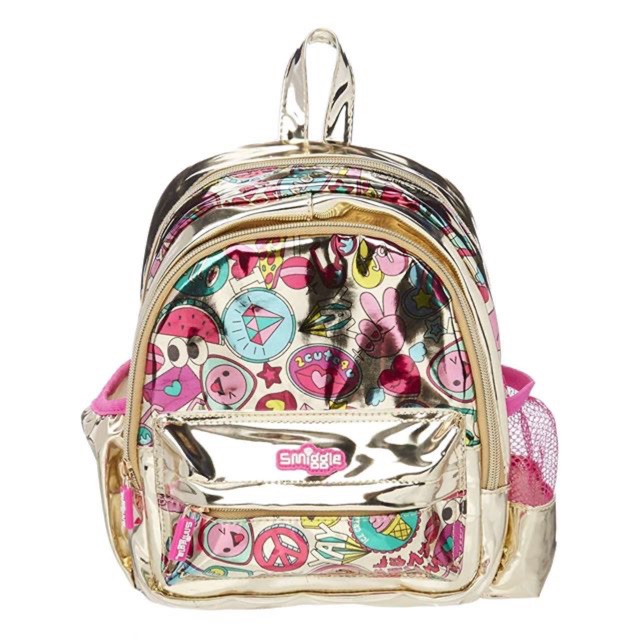 Small best sale gold backpack