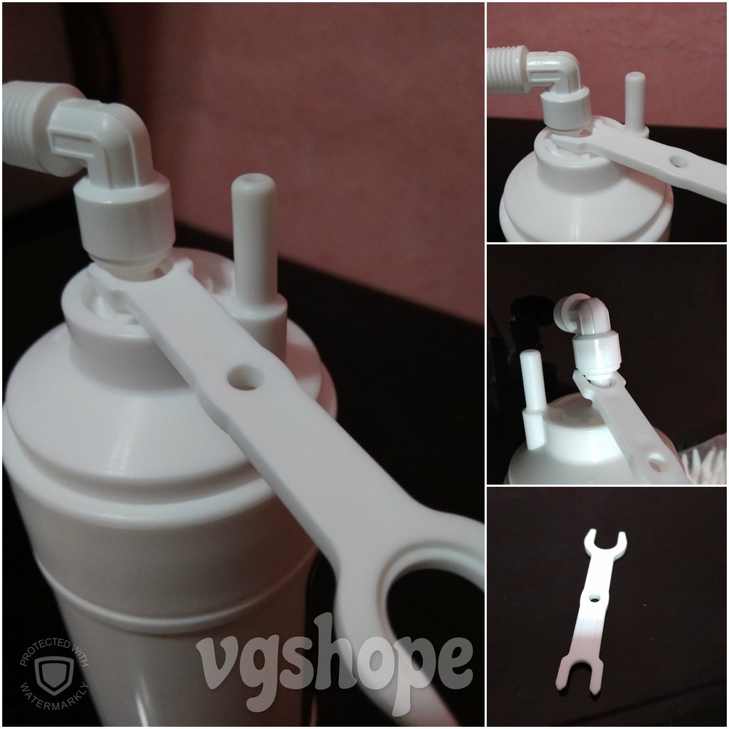 Water purifier 2 points and 3 minute connector extubation tools ...