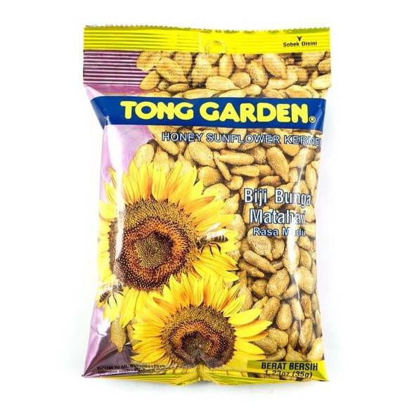 Tong Garden Honey Sunflower Kernels Kuaci Peeled Snacks 35gram