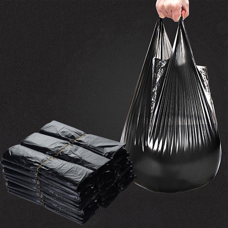 Garbage Bag Plastik Sampah Size S/L/XL Heavy Duty Garbage Bag Rubbish