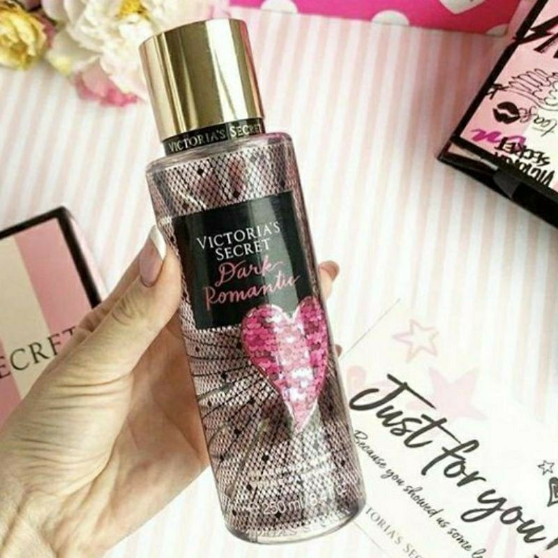 VICTORIA S SECRET DARK ROMANTIC FRAGRANCE BODY MIST 250ML Shopee