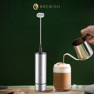 CAFEDE KONA - Electric Milk Frother Handheld Electric Spring