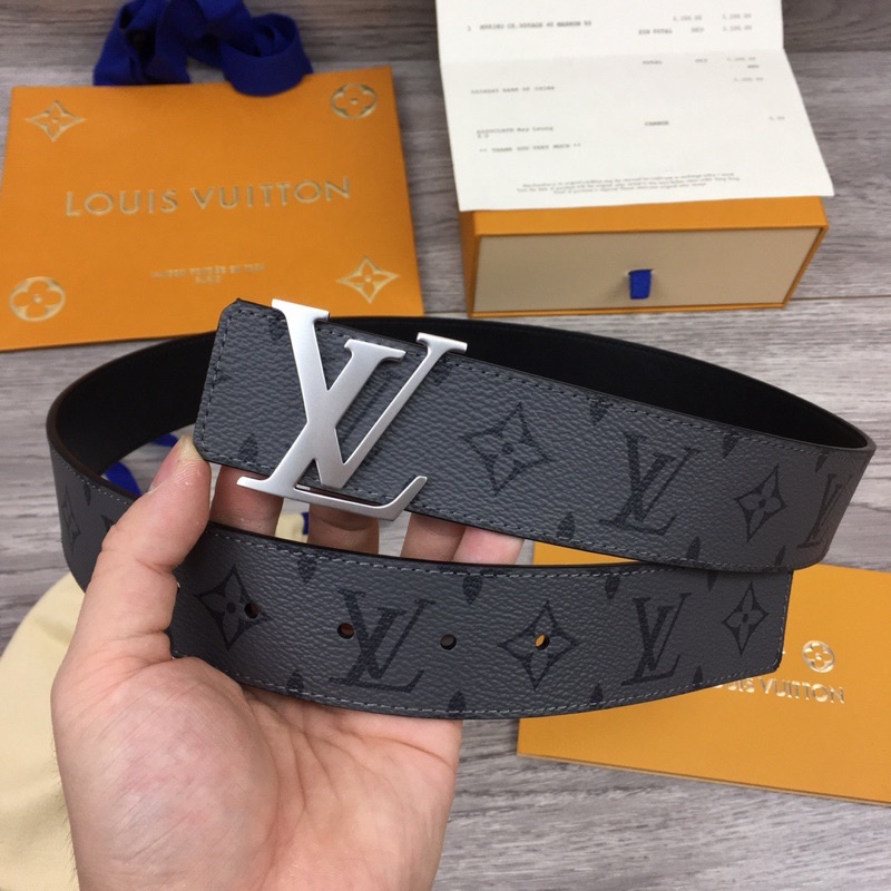 [Original Quality & Details] Louis Vui tton INITIALES 40MM REVERSIBLE ...