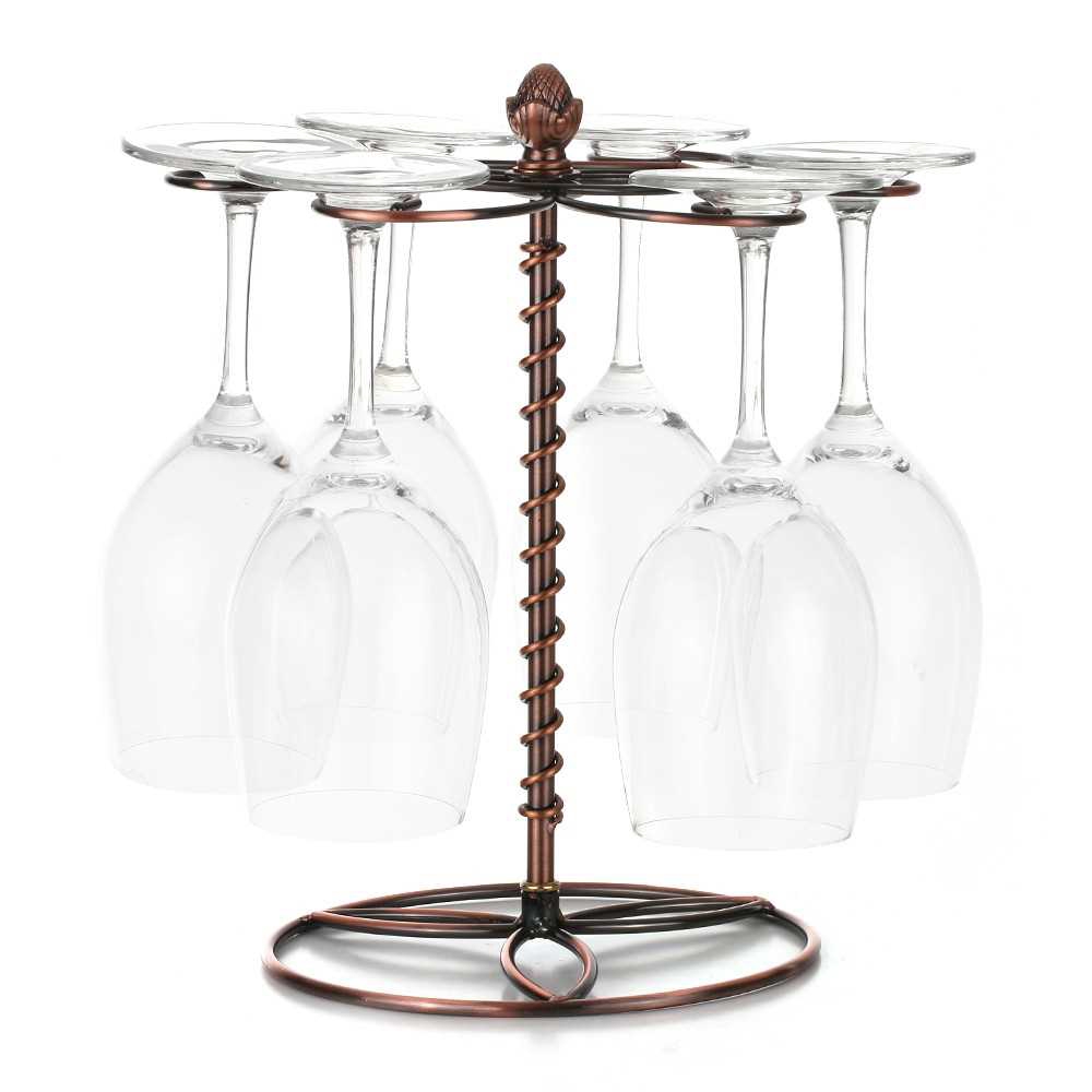 Wine Glass Rack Red Wine Glass Drying Rack Glass Rack 6 Wine Glass ...
