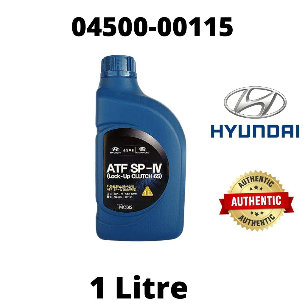 Hyundai Original ATF SP-IV SP IV SP4 04500-00115 Auto Automatic ...