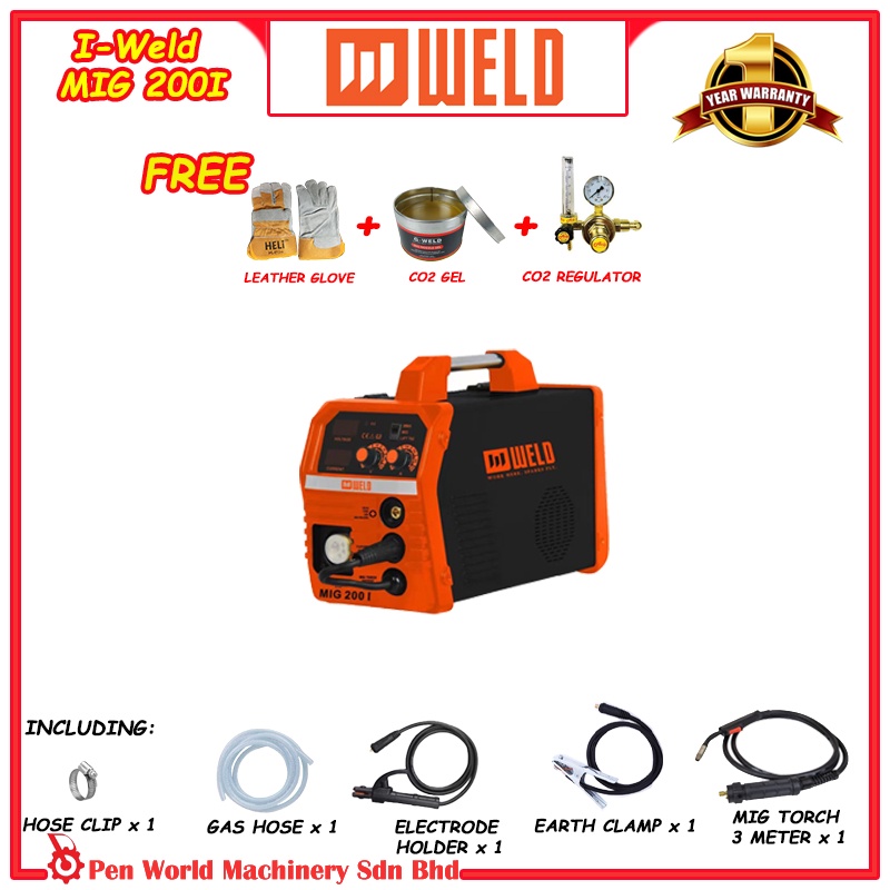 MIG WELDING MACHINE WIM EVO MIG 200 / WIM MIG 205 P/ IWeld GMAW220I