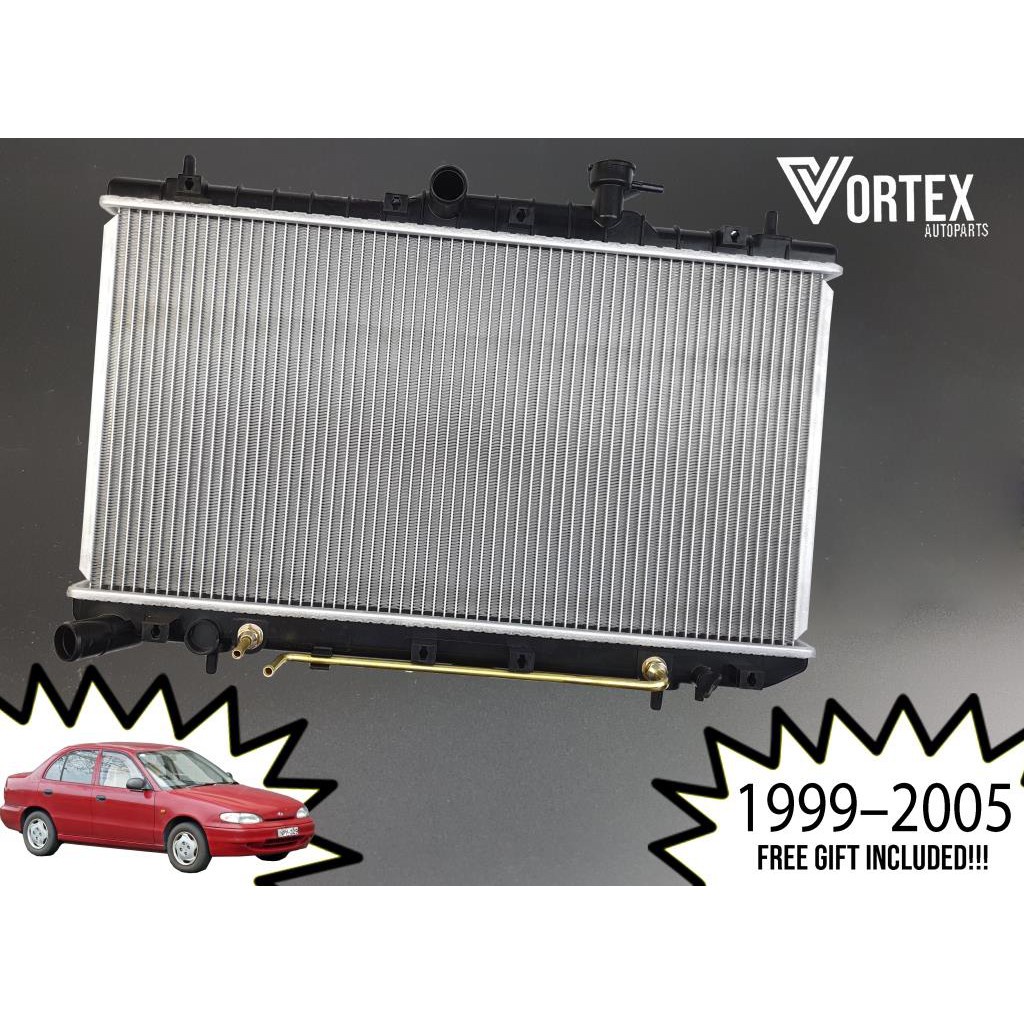 Radiator For Hyundai Accent (1999~2005)Year, Auto/Manual Use | Shopee ...