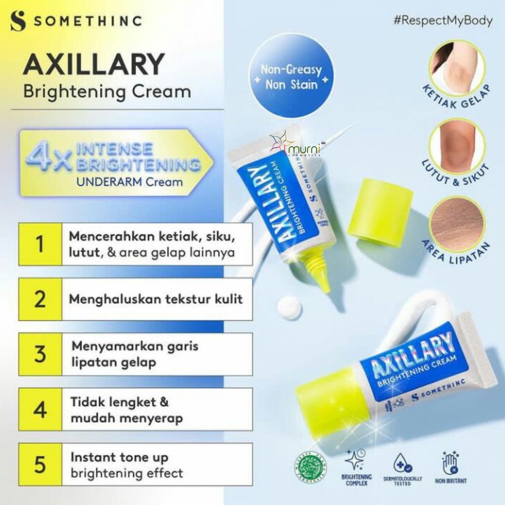 SOMETHINC AXILLARY BRIGHTENING CREAM 15GR | Shopee Malaysia