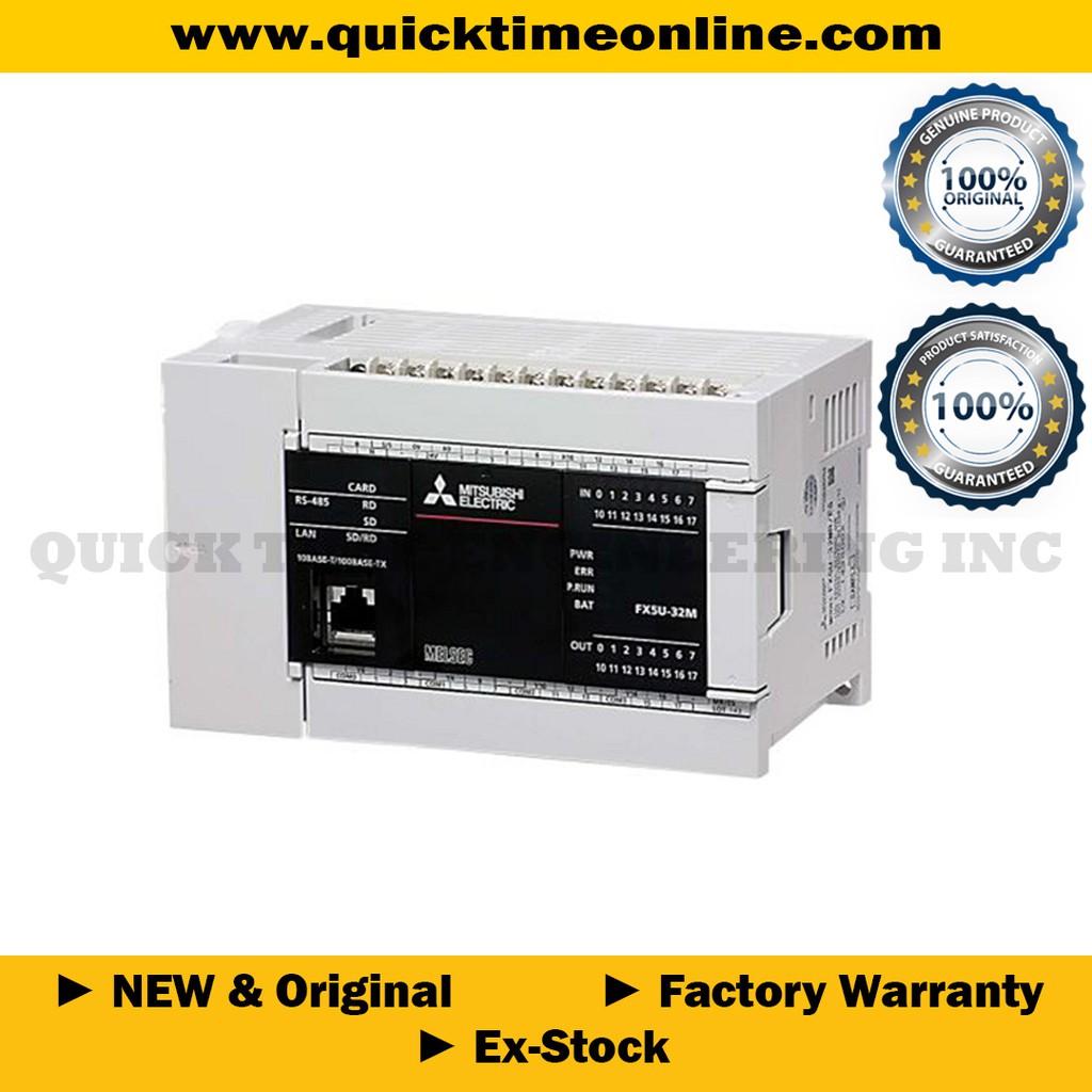 FX5U-32MT/ES | FX5U-32MR/ES | Mitsubishi Electric | FX5U CPU Unit | Shopee  Malaysia