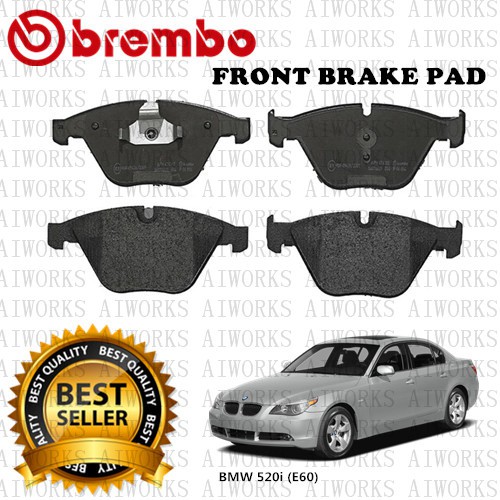 thumbnail image 2 of Brembo P06057 Front Brake Pads For BMW 5 Series E60 E61 & X1 E84 – Prime Line 2 of 6