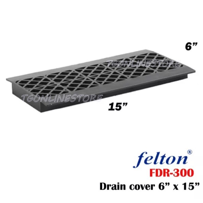 Felton Drain Cover / Plastic Drain Cover / Black Drain Cover / Penutup