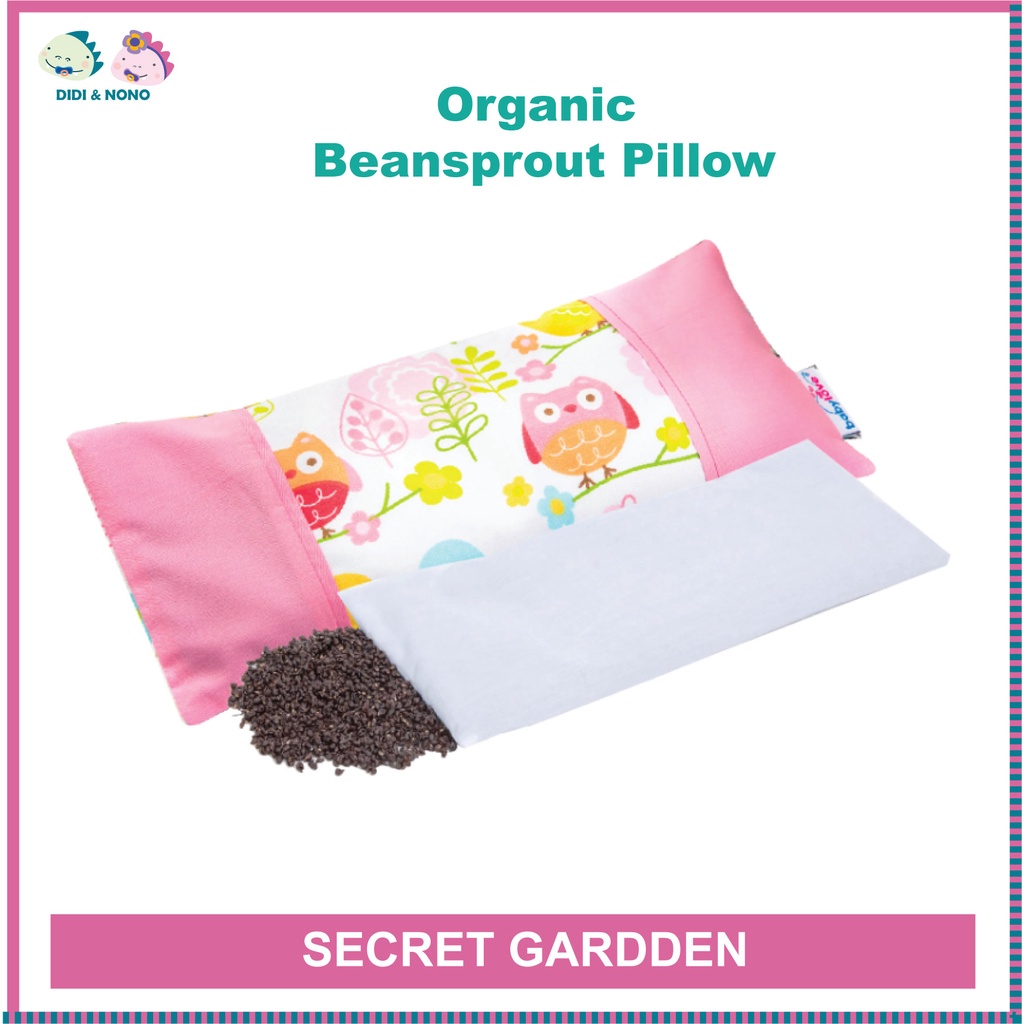 Baby Love Organic Bean sprout Husk Pillow Bantal Kacang Anti