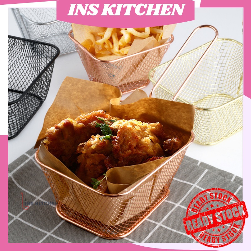 InsKitchen Stainless Good Quality steel Fried basket chicken nuggets ...