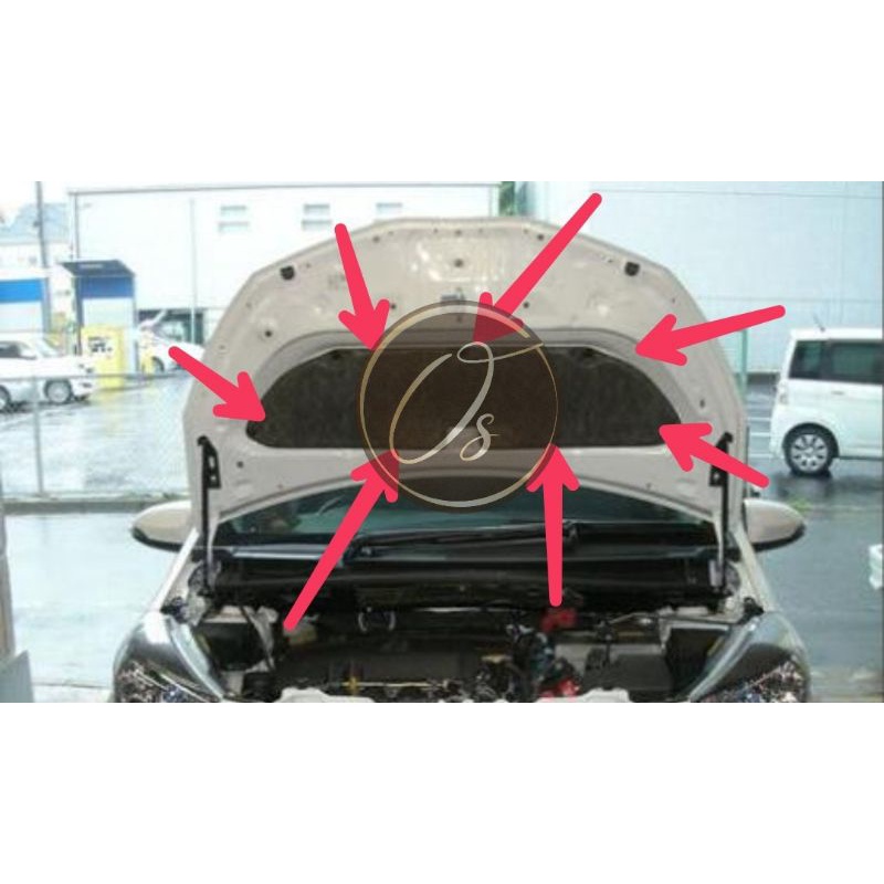 Toyota Vios 2003 2018 ncp42 ncp93 ncp150 front engine cover