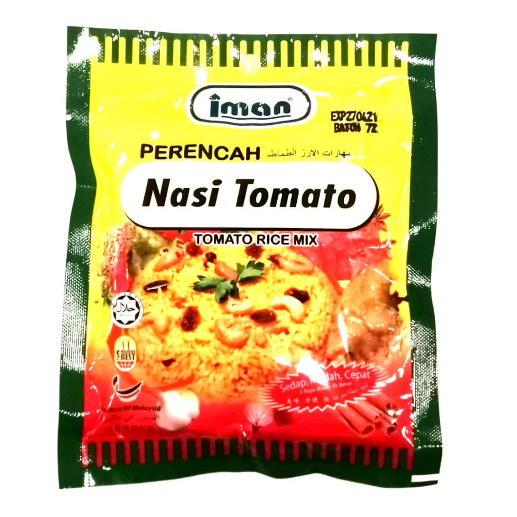 PERENCAH NASI TOMATO IMAN SEDAP DAN MURAH / PASTE / TOMATO RICE MIX ...