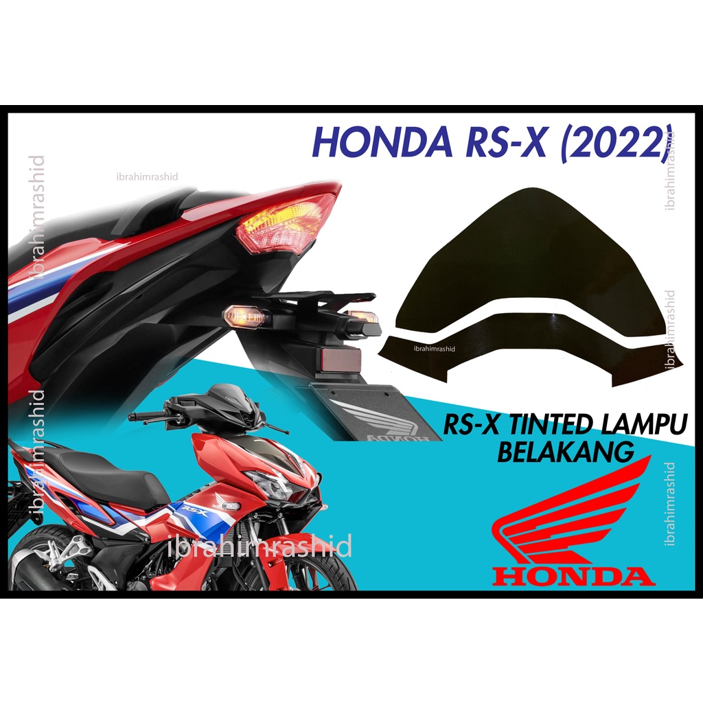 Honda Rsx 150 Tinted Lampu Belakang Honda Rsx Tinted Lampu Belakang