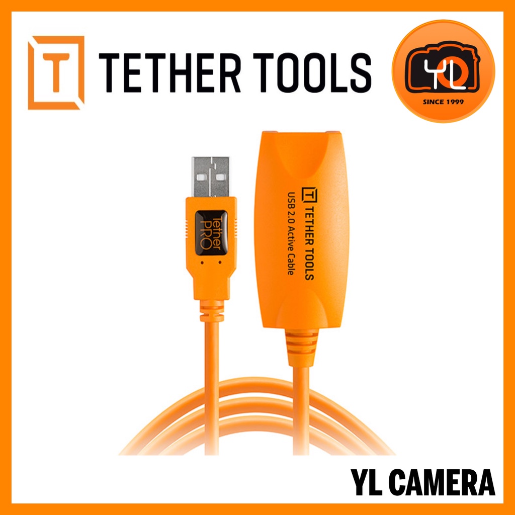 Tether Tools CU1917 TetherPro USB 2.0 Active Extension Cable (16 ...