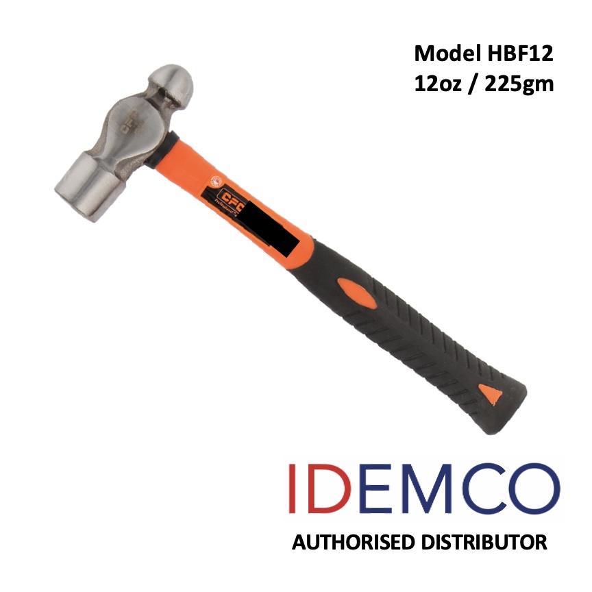 CFC Professional Tools - Ball Pein Hammer, Fibreglass Handle 12oz ...