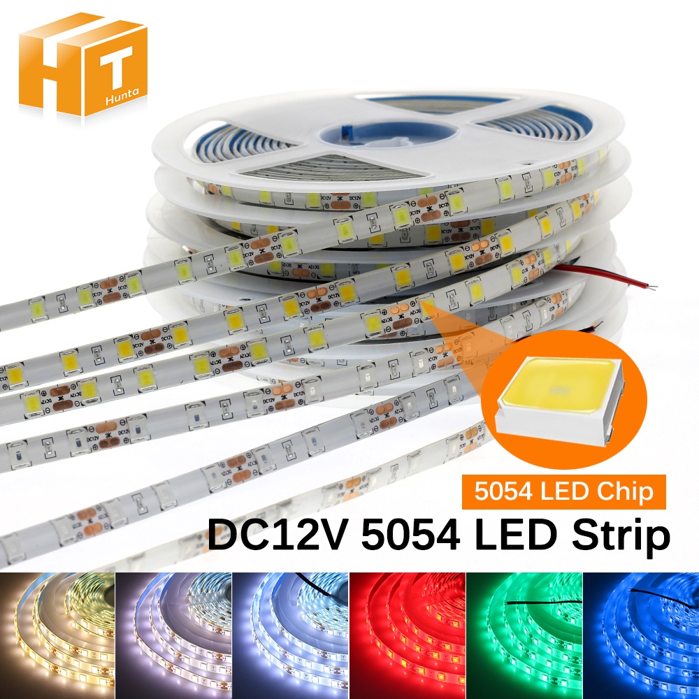 5M LED Strip Light 4040 5054 SMD Flexible Light Strip Upgrade of 5050 White  / Warm White Red Green Blue Ribbon Fita RGB 300LEDs Waterproof Diode Tape  Lampu Tidur