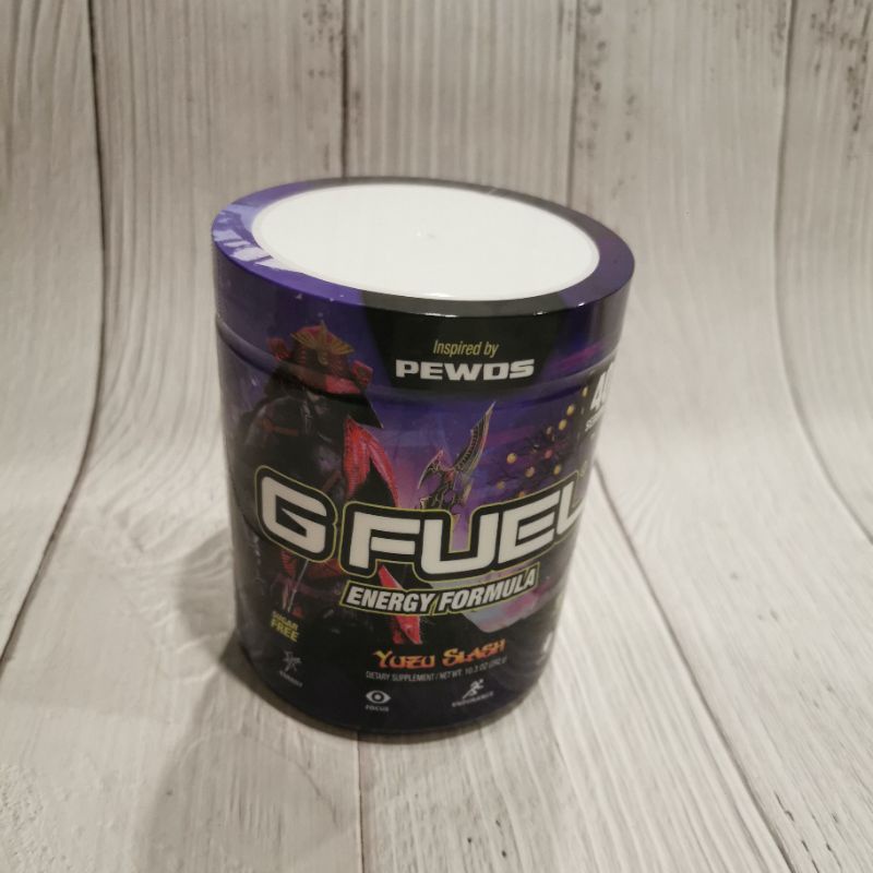 (READY STOCK) GFuel Pewdiepie Yuzu Flavor 40 servings tub sugar free ...