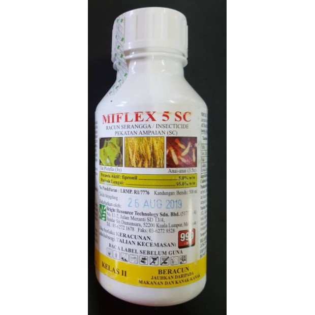 Miflex 5SC(LEGEND/Regent 50SC) Fipronil 5.0% Racun Ubat Anai Anai ...