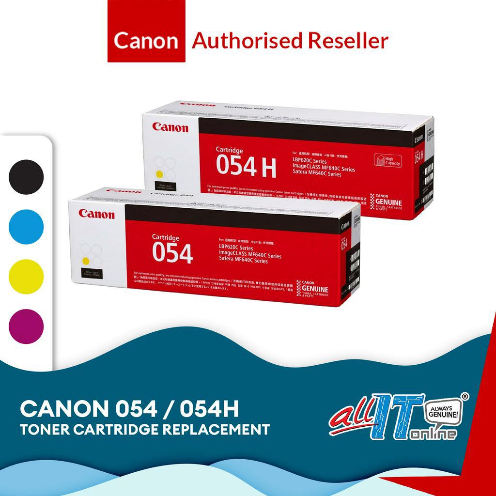 CANON 054H TONER ORIGINALE BK C M Y 3100/2300 Pagine - Foto 4