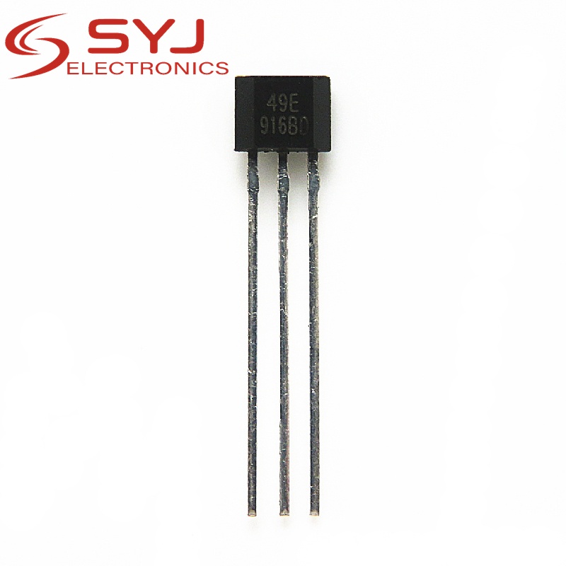 10pcs/lot SS49E S49E 49E Hall element OH49E Hall sensor Hall Effect ...