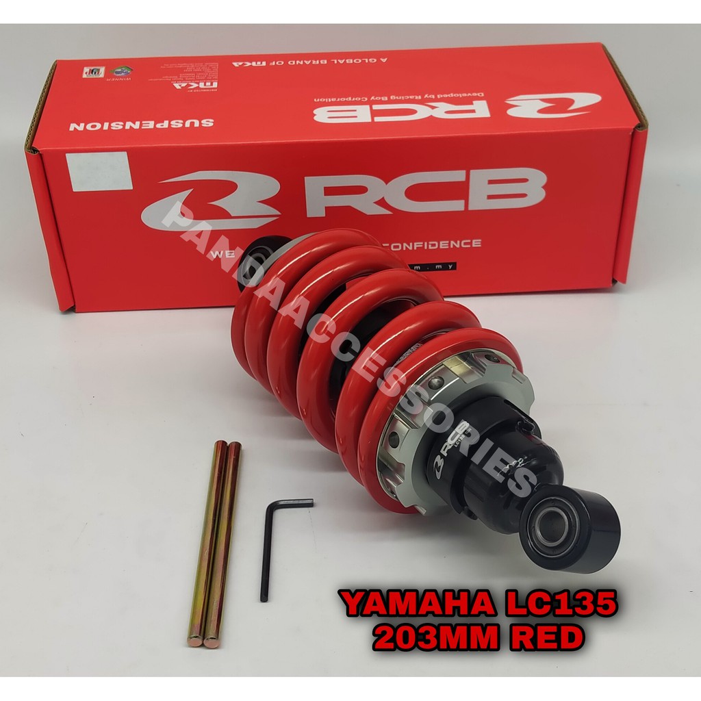 MONOSHOCK RACING BOY MONO M2 LINE YAMAHA LC135 203MM RCB M2LINE RED ...