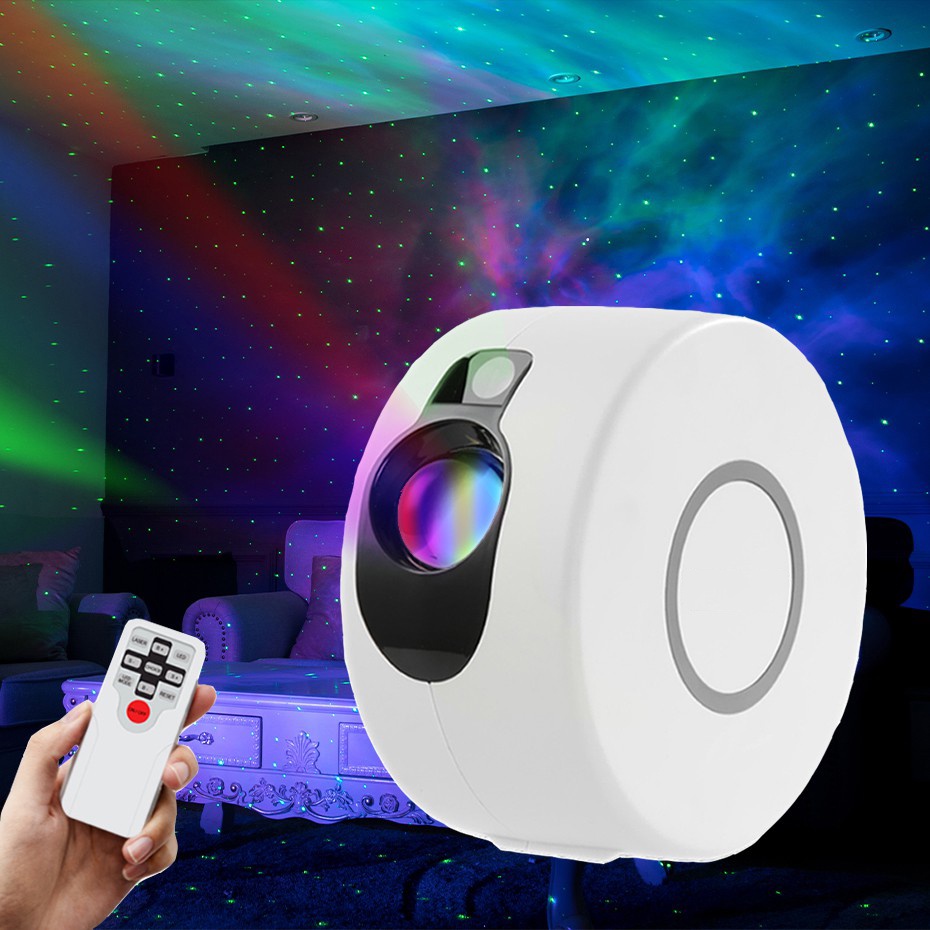 Remote RGB Galaxy Star Light Projector RG Aurora Starry Sky Laser Stage ...