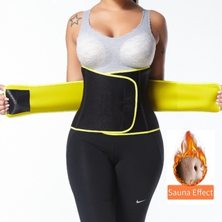 Women Sauna Belt Neoprene Waist Trainer Hot Sweat Slimming Body Shaper Belly  Control Corset Belt