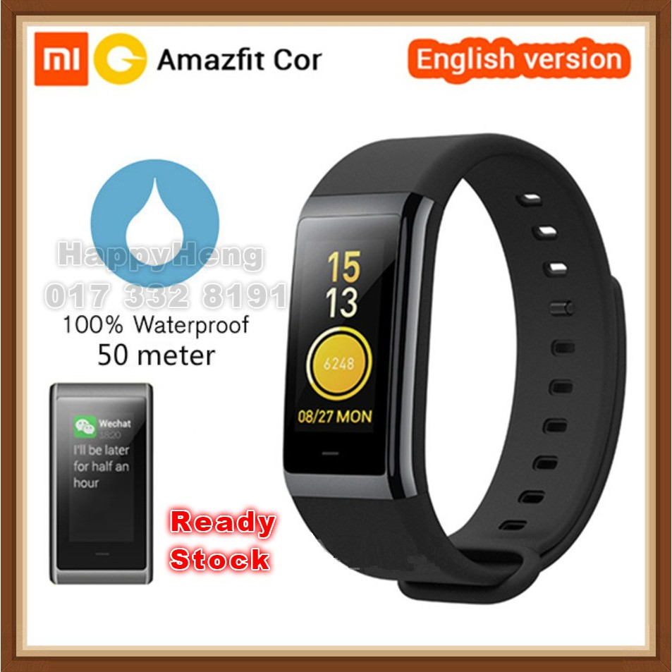 Amazfit cor outlet english