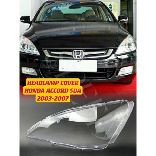 Willorder_2020 Black Mirror Cover Cap – 2003-2007 Honda Accord Driver Side Left