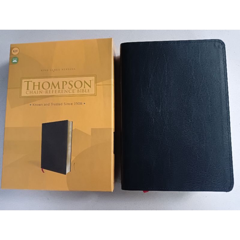 THOMPSON CHAINREFERENCE BIBLE LARGE SIZE KJV Shopee Malaysia