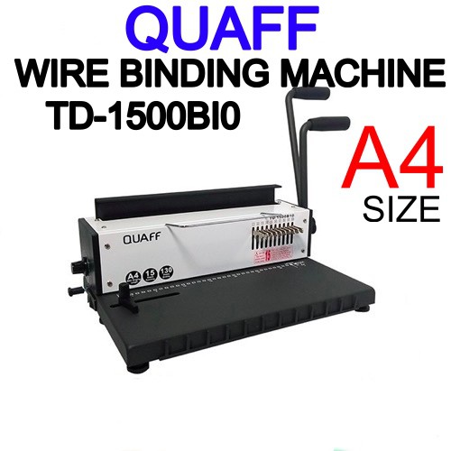 QUAFF Wire Binding Machine A4 Size Shopee Malaysia