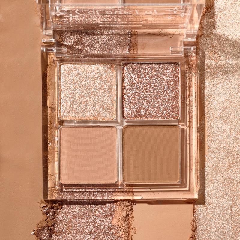 ColourPop Quad Pressed Powder Palettes Bare It All Citrus Fizz