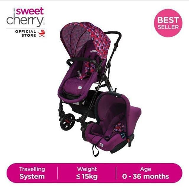 GL500 VETRO COMBO STROLLER STROLLER CARRIER CARSEAT Shopee Malaysia