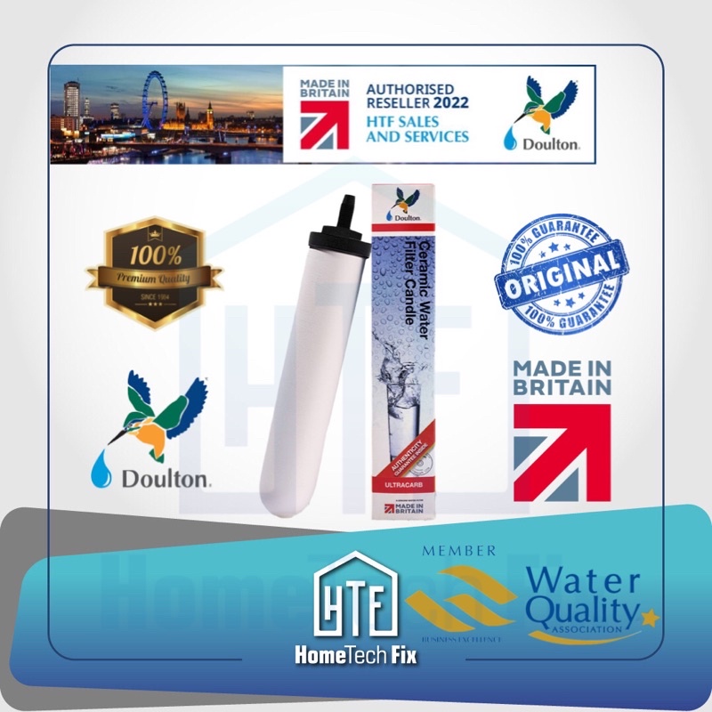 DOULTON ULTRACARB CERAMIC DRINKING WATER FILTER CANDLE NSF CERTIFIED