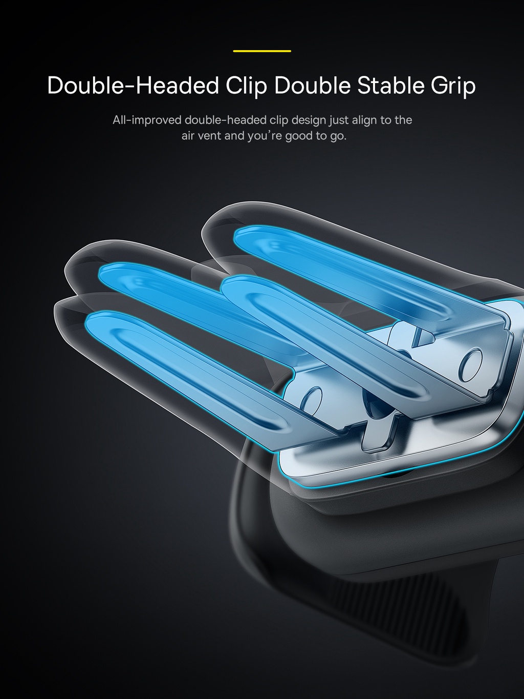 Baseus Universal Car Phone Holder For Car Air Outlet Mount Shopee