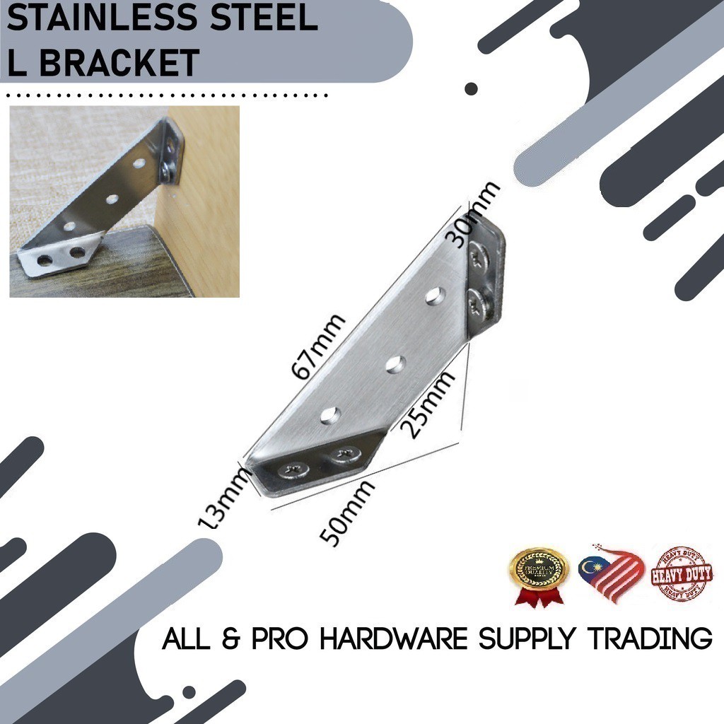 Stainless Steel Support Right Angle Code Fixed Bracket Corner Brace ...