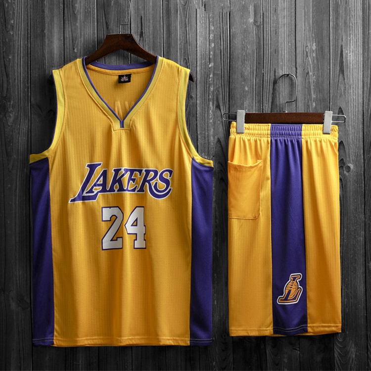 Lakers Basketball Wear Kobe24No. Jersey James23No. Sports Suit