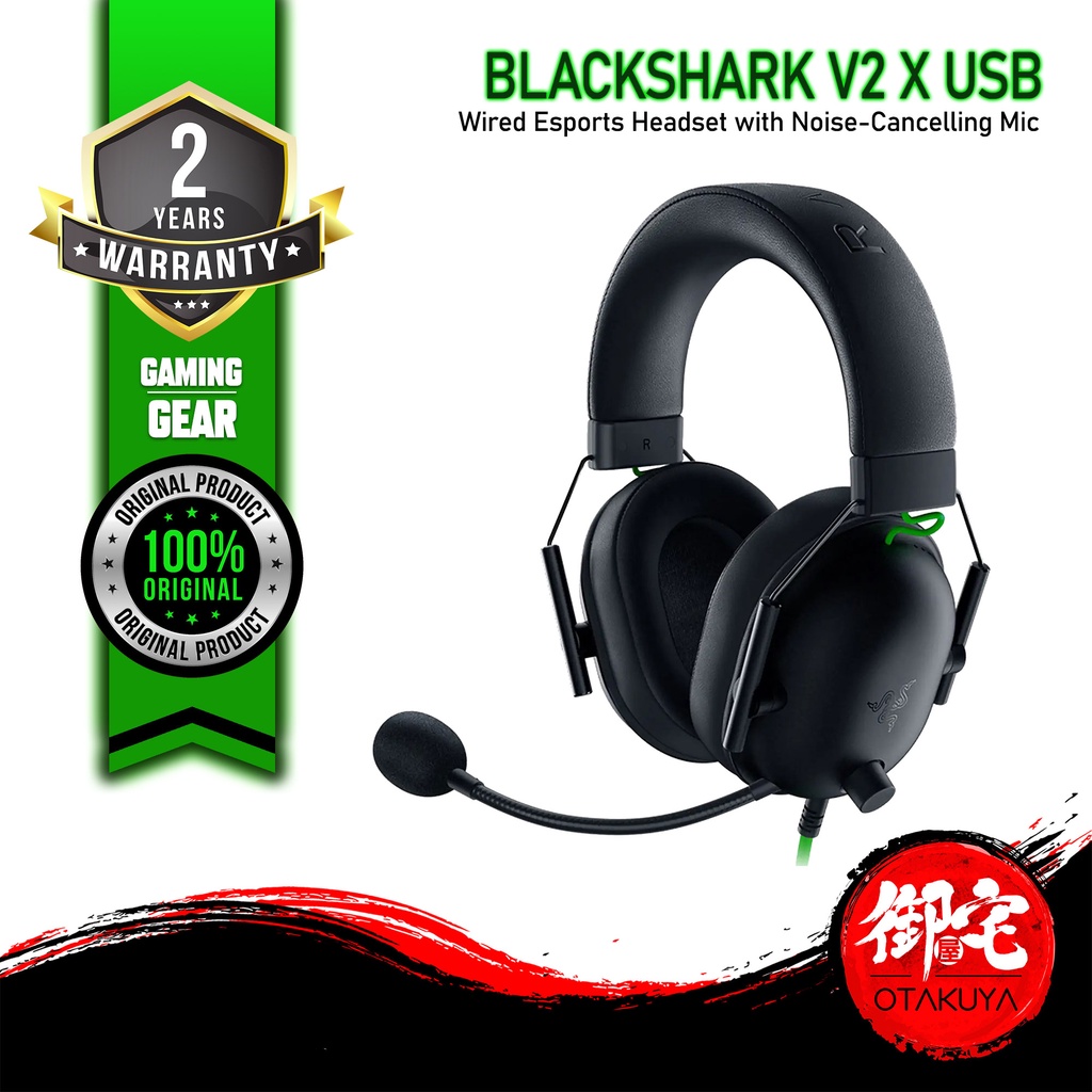 Lightweight Esports Headset - Razer BlackShark V2 X USB