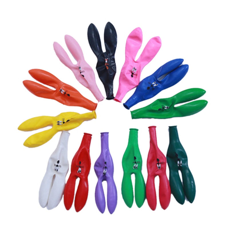Cute Rabbit Inflatable Ball Wedding Party Decoration Latex Balloons ...